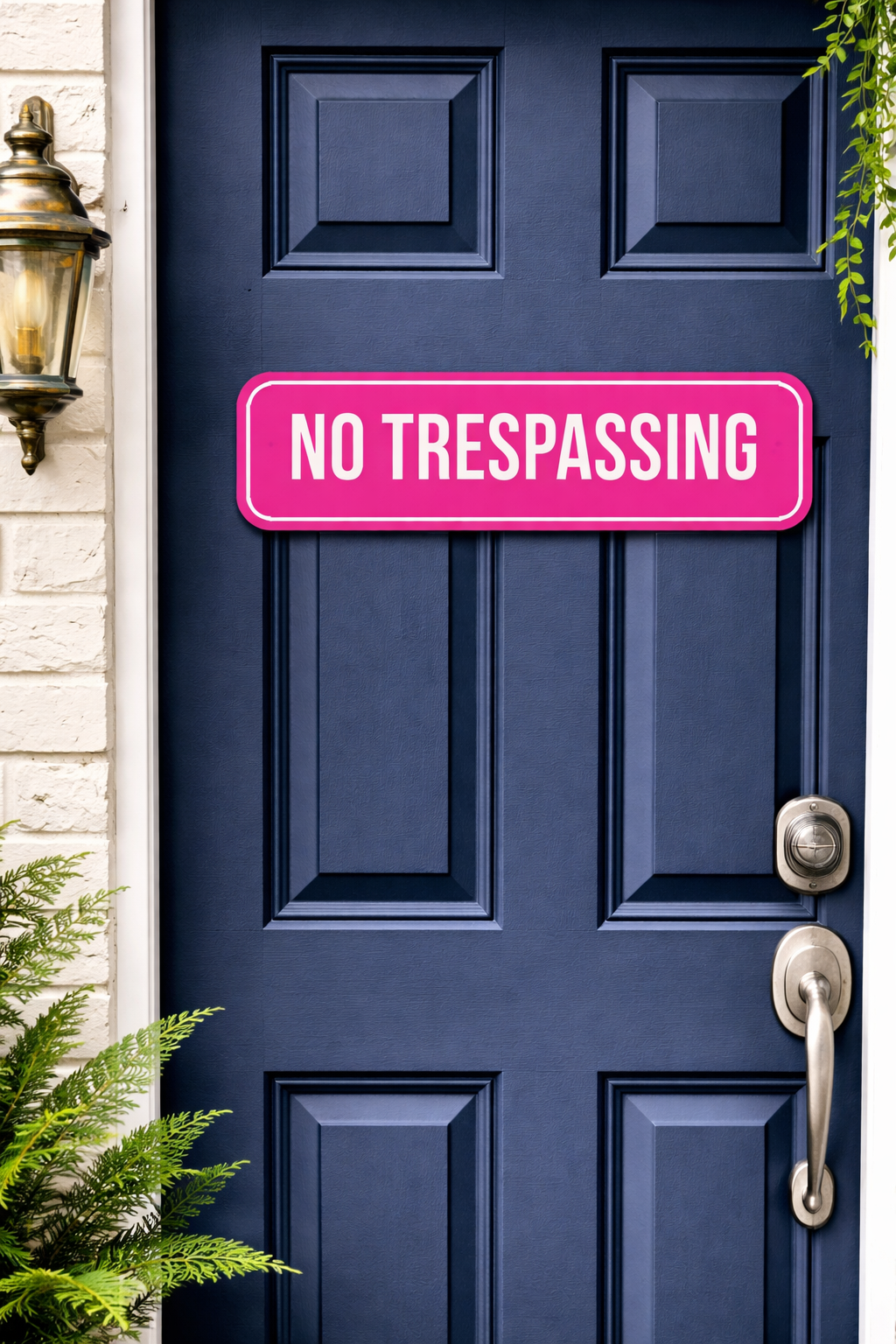 No Trespassing Signs – Multiple Styles & Colors | Outdoor Property Warning Signs or 4x11)