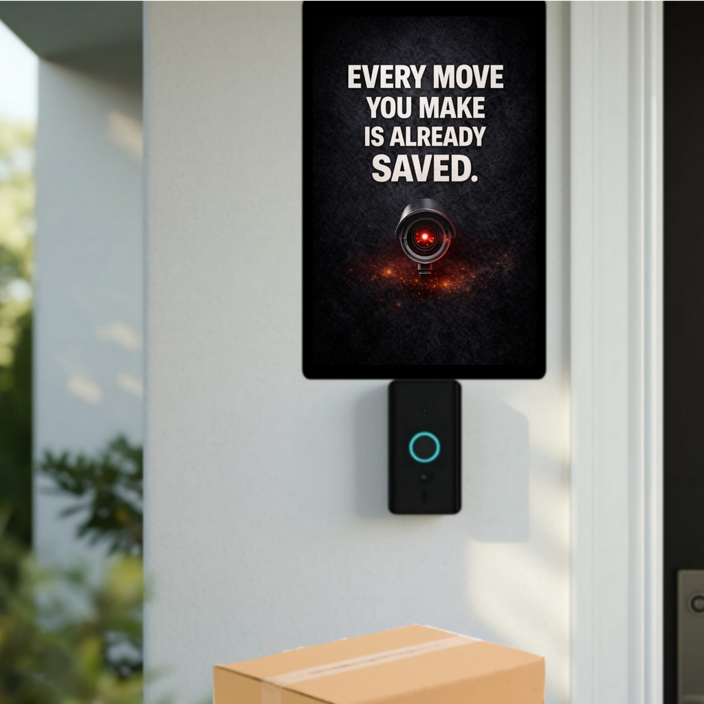 Security Camera Warning Sign 13x19 Laminated Outdoor Sign Every Move You Make Is Already Saved Porch Protection Surveillance Sign