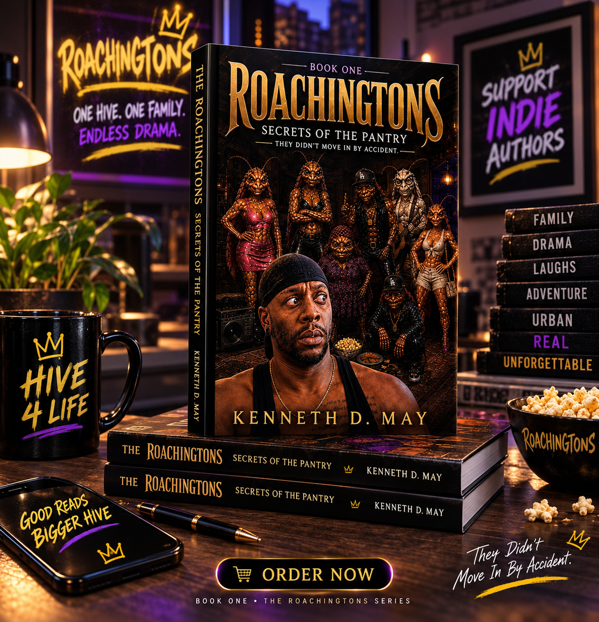 The Roachingtons Book Series | Books 1 & 2 Bundle – Secrets of the Pantry + Trouble at the Front Door