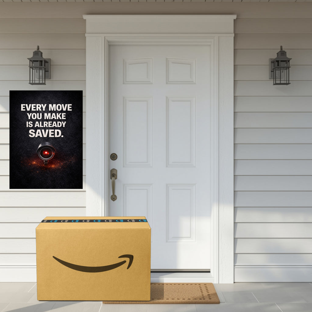Security Camera Warning Sign 13x19 Laminated Outdoor Sign Every Move You Make Is Already Saved Porch Protection Surveillance Sign