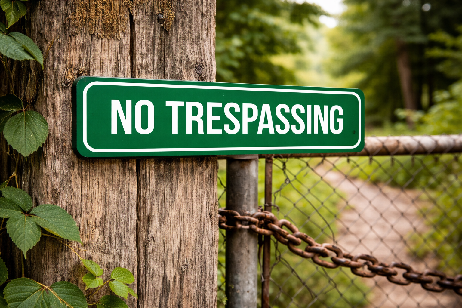No Trespassing Signs – Multiple Styles & Colors | Outdoor Property Warning Signs or 4x11)