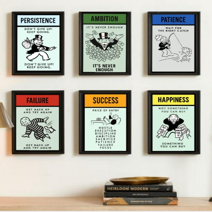 Patience Motivational Poster – Wait for the Right Catch | Inspirational Wall Art