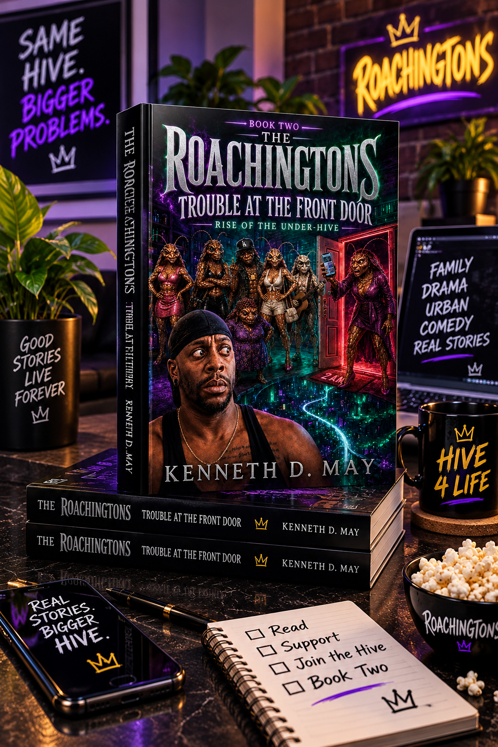 The Roachingtons Book Series | Books 1 & 2 Bundle – Secrets of the Pantry + Trouble at the Front Door